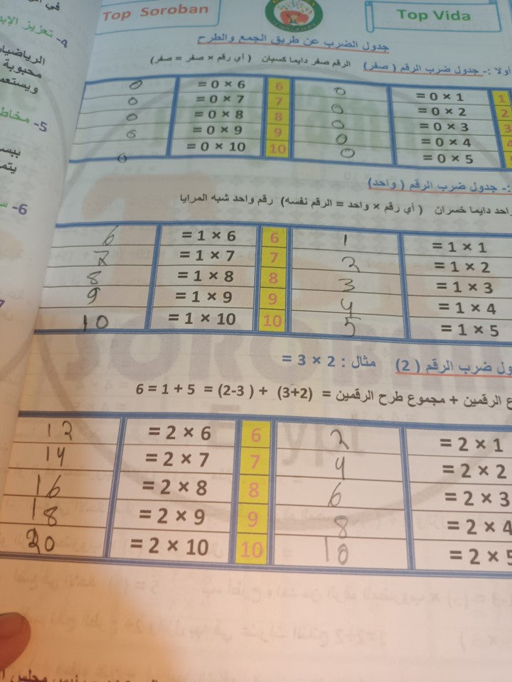 مدرب حساب ذهني وفيدا ماث