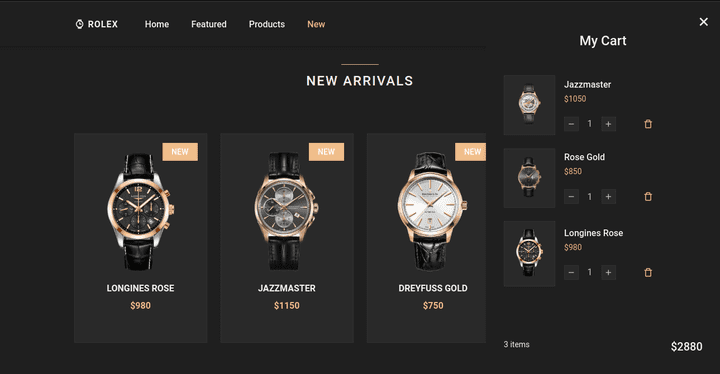 Watches Store