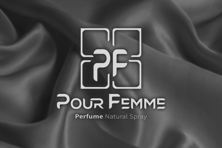 لوجو عطور بأسم pour femme