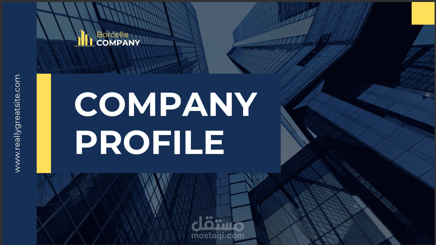 Company Profile ملف تعريفى ل شركه