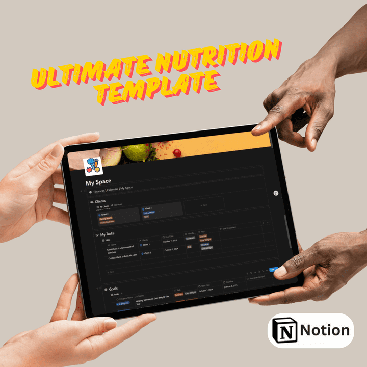 Nutrition Management Template