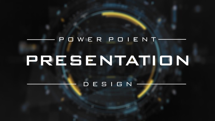 تصميم عرض الPowerPoint