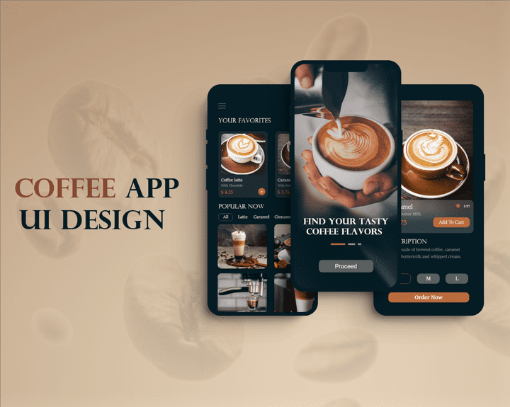 Coffee App Ui Design