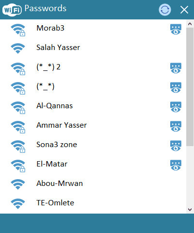 Wi-Fi Passwords