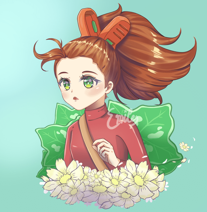 رسمتي لشخصية Arrietty من افلام شركة جيبلي