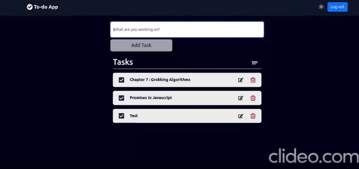 Full-stack Todo app