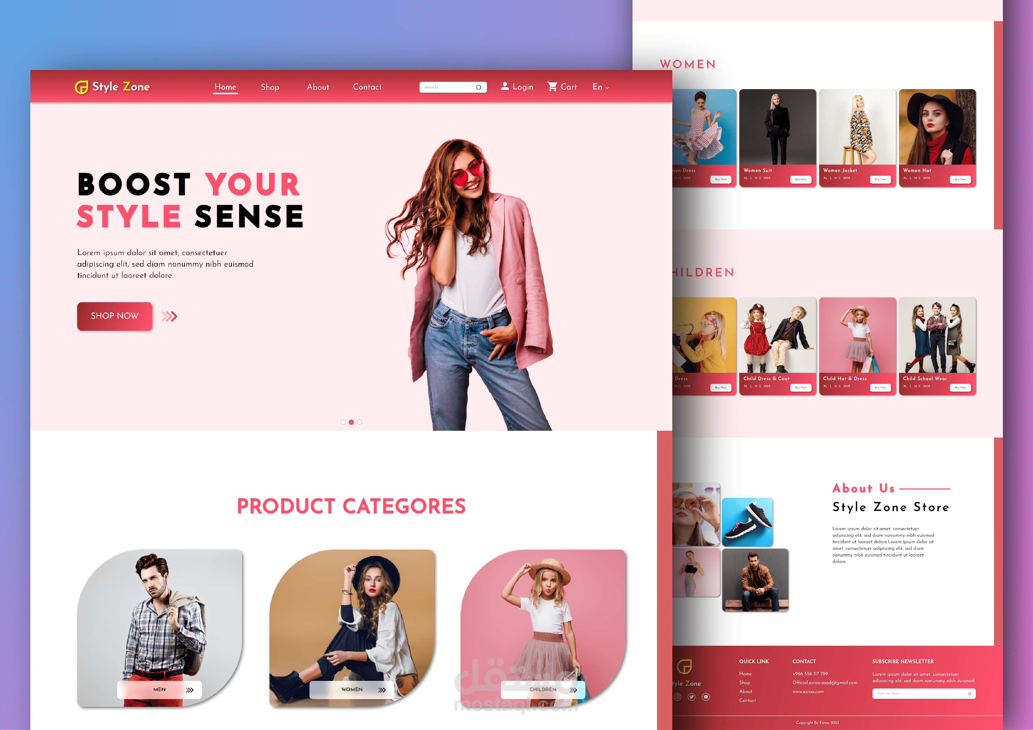 Ui/Ux website design