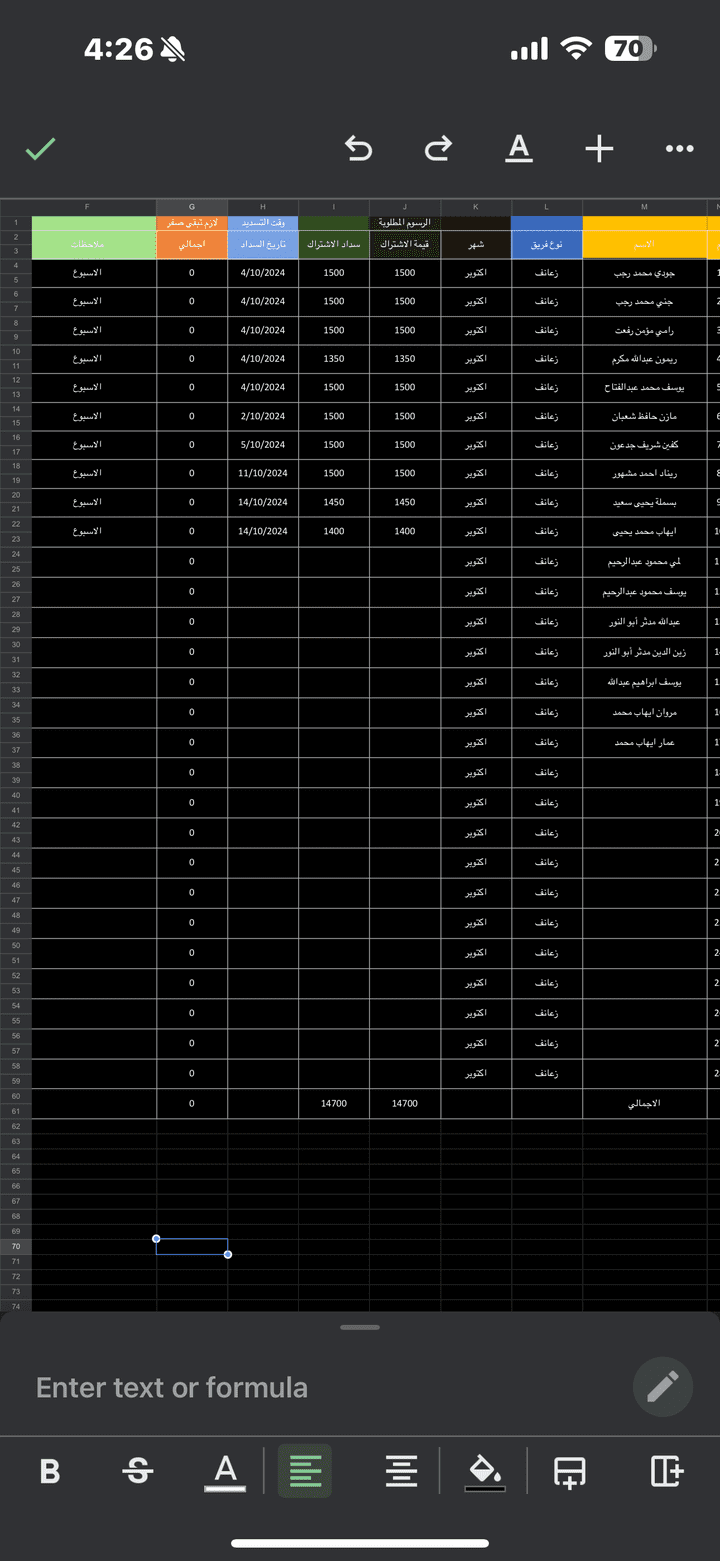 Workbook به مجموعة من sheets تحتوي على حساب جميع sheets  في مكان واحد