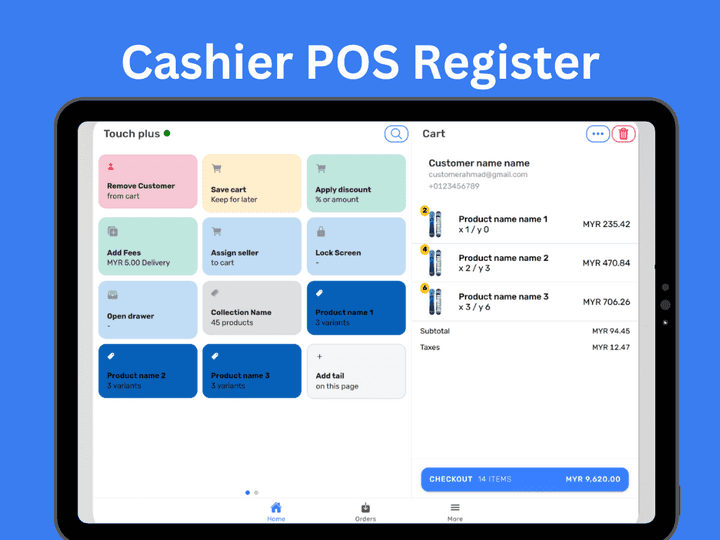 تطبيق كاشير نقطة بيع | Cashier POS Register App
