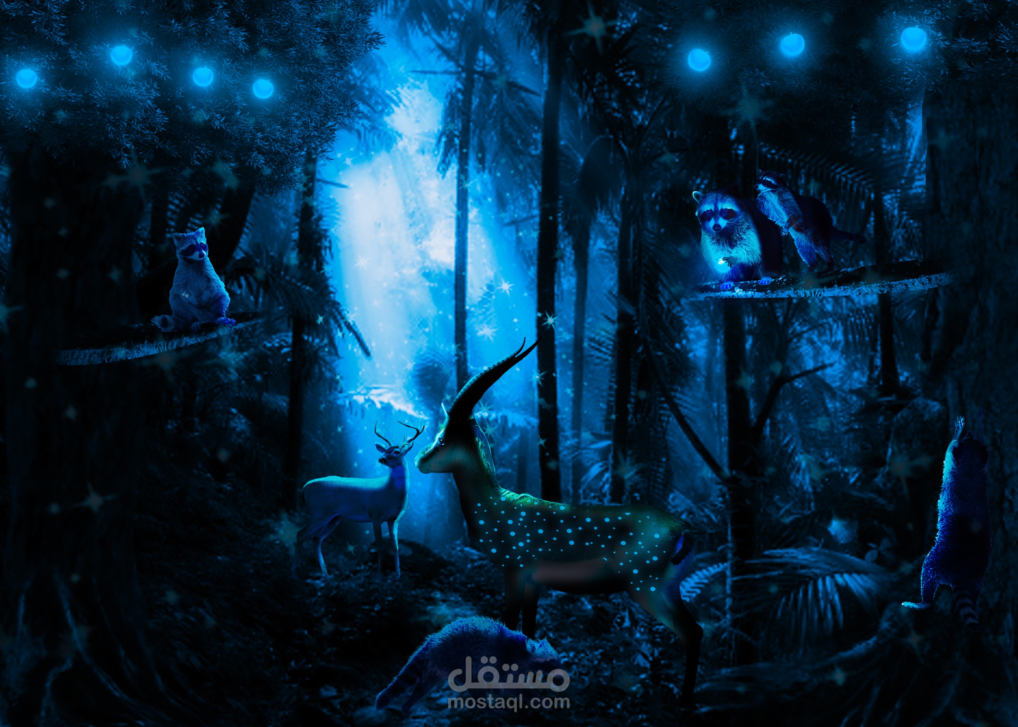 تصميم الصورة من الصفر بخلفيه ابداعيه