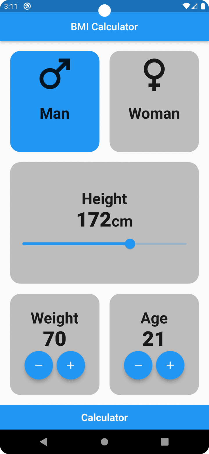 BMI app