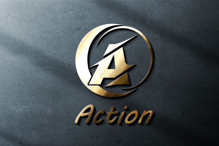 شعار لشركة action لألعاب الفيديو