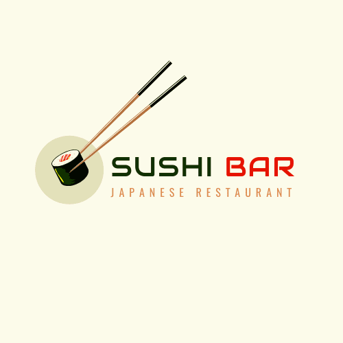 لوجو لأكلات سوشي