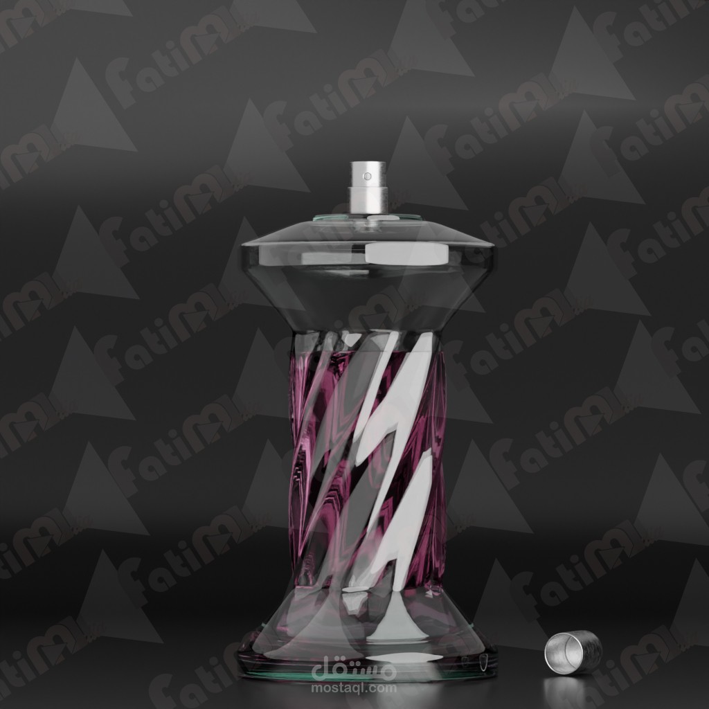 3D Designing perfume model