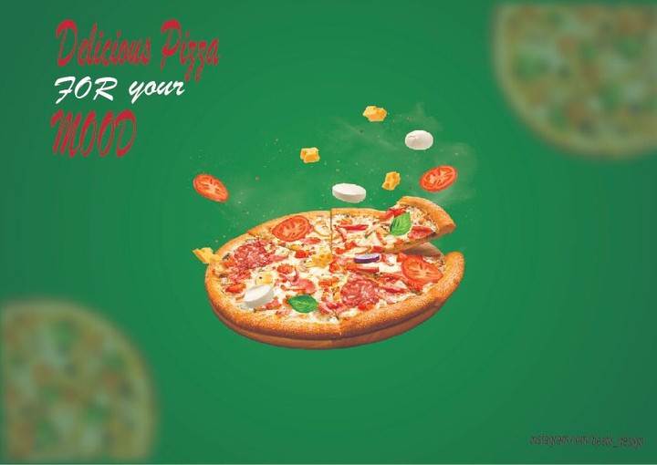 Poster for Delicious pizza