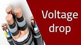 فهم و شرح حسابات voltage drop