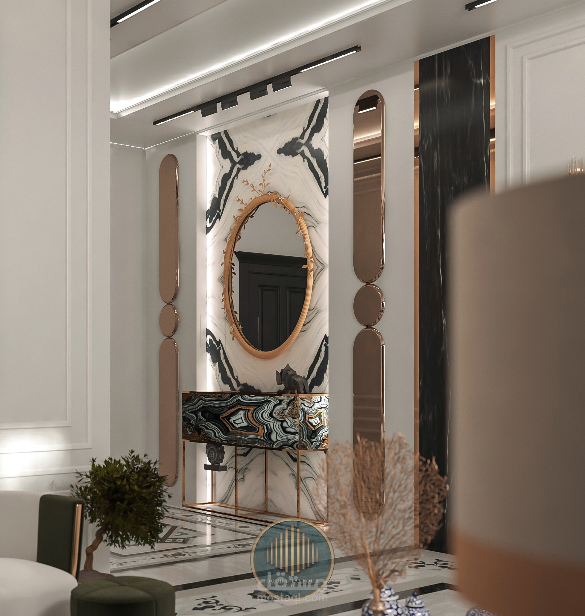Livingroom and Entrance