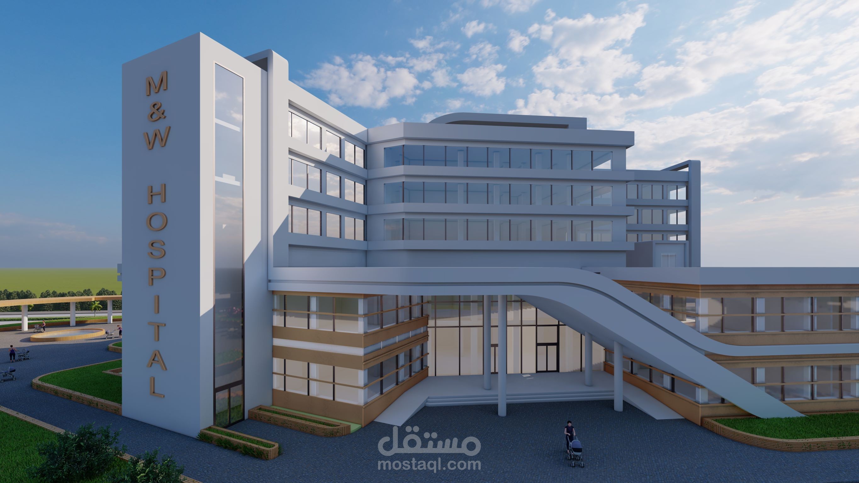 رفع مشروع مشفى نسائي