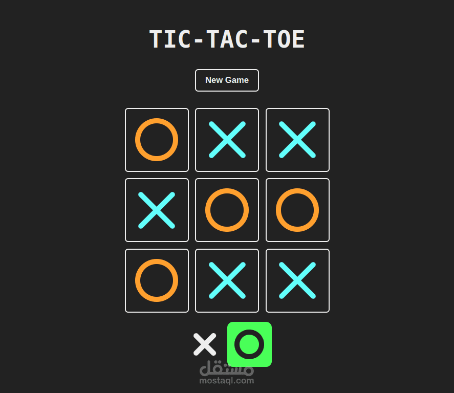 TIC TAC TOE Game