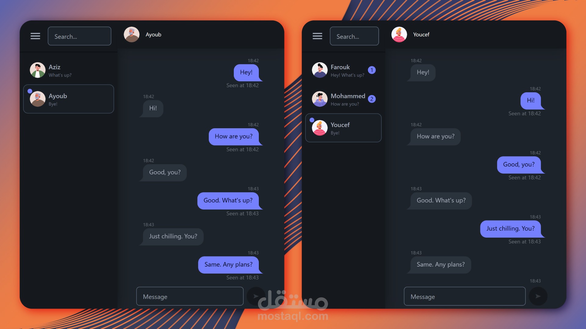 real-time chat application