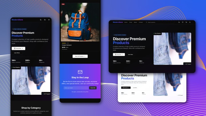 ModernStore UI