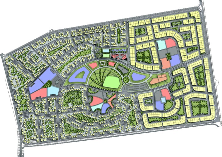 city planning project for BADR CITY