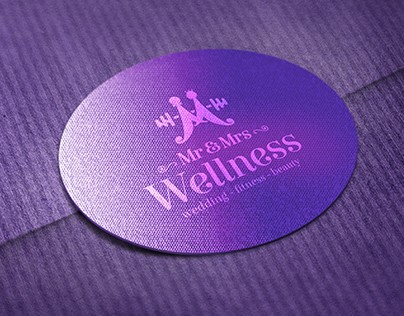 Mr & Mrs Wellness Expo identity