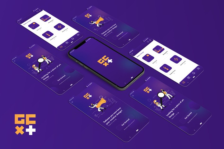 GFX+ Mobile App ┃ UX/UI