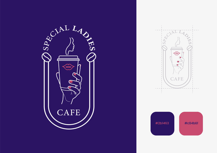 Special Ladies Cafe Logo & Branding