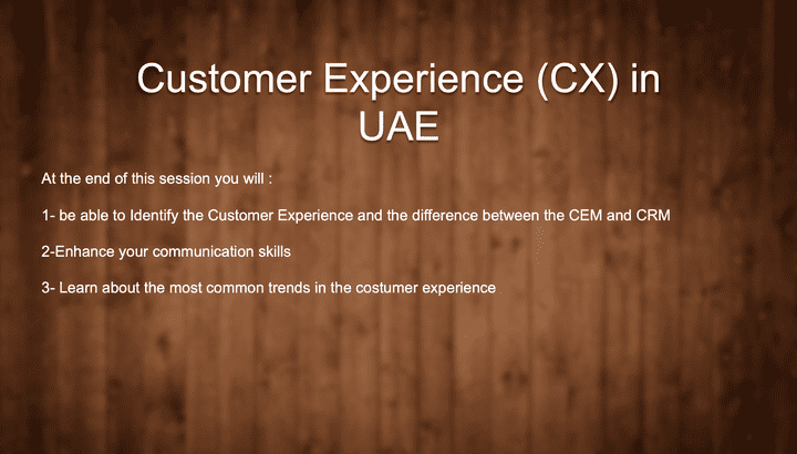 Customer Experience