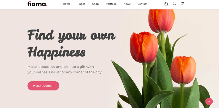 Flower Shop Website