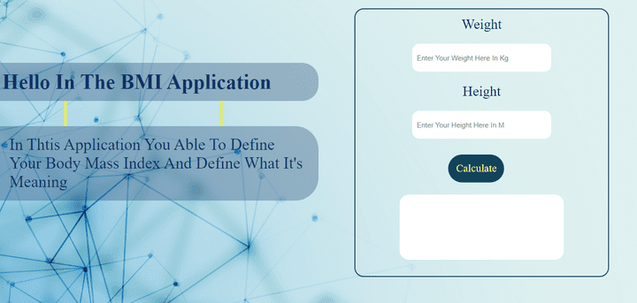 BMI calculator