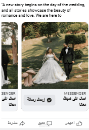 Facebook Ads Campaign for Wedding Photographer