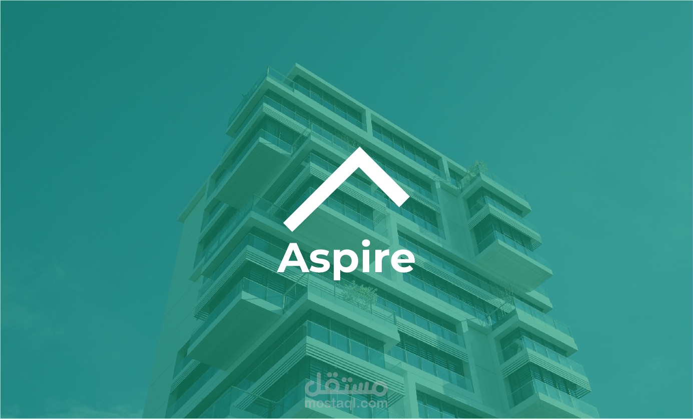 شـــــعار لشركة Aspire (مقــــاولات)