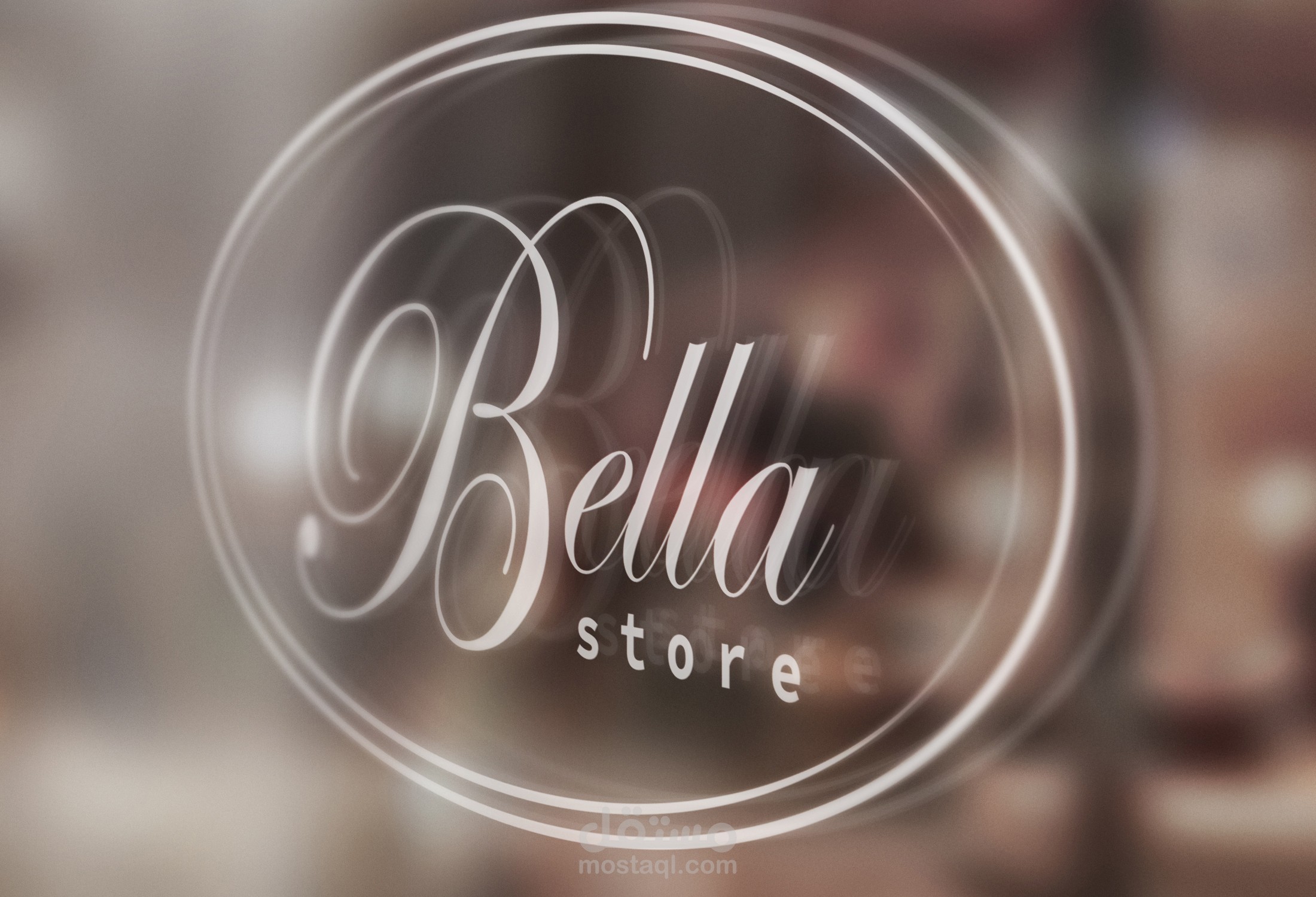 تصميم واجهة محال ملابس _ shop facade logo