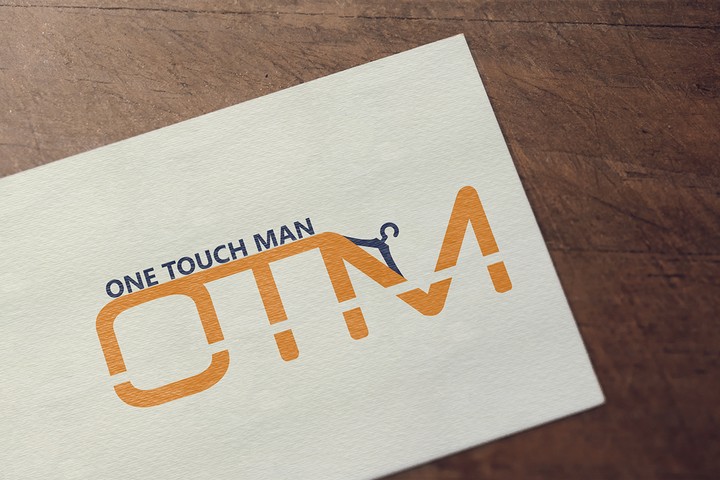 One touch man Logo