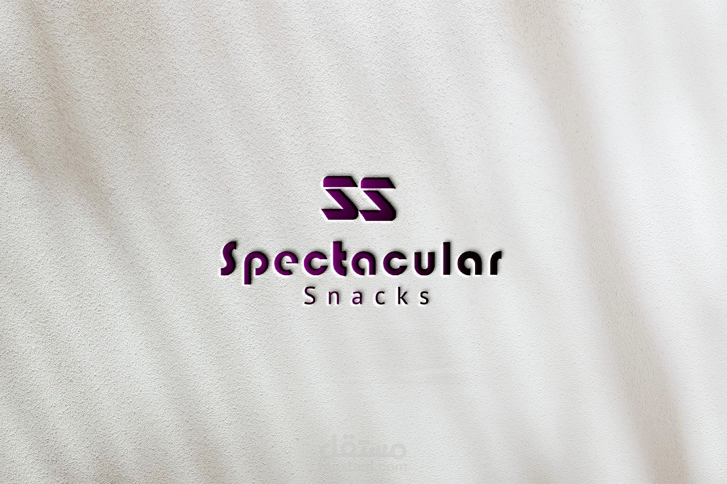 تصميم شعار باسم Spectacular Snacks