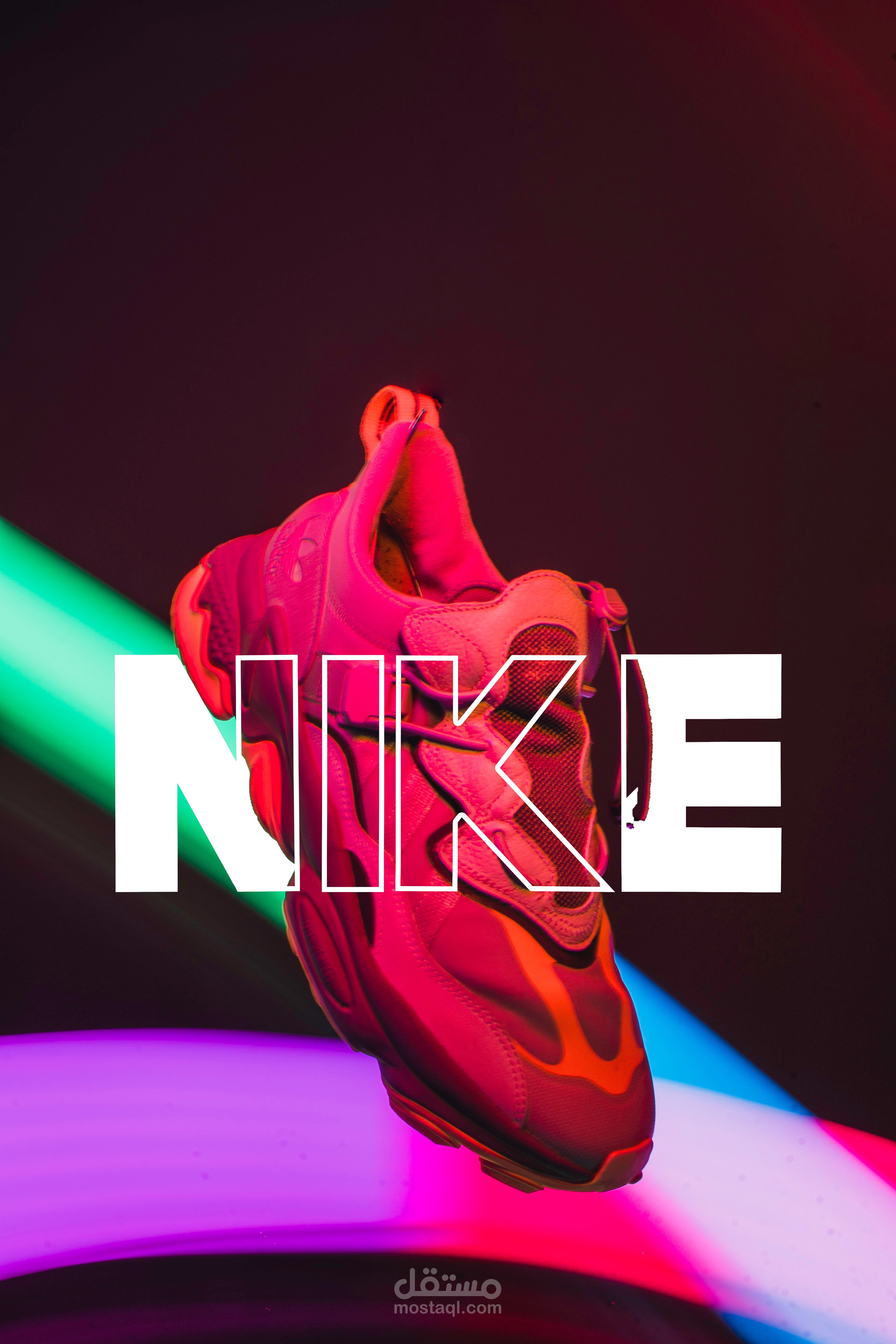 Nike تصميم للدعاية عبر السوشيال ميديا