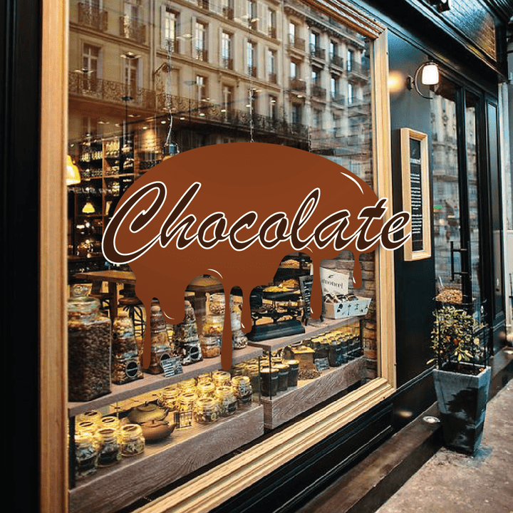 Chocolate logo presenting