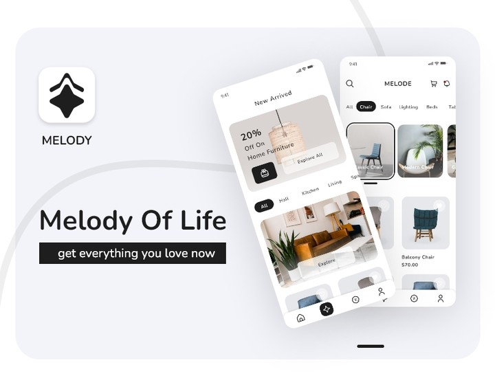 Melody App UI Design