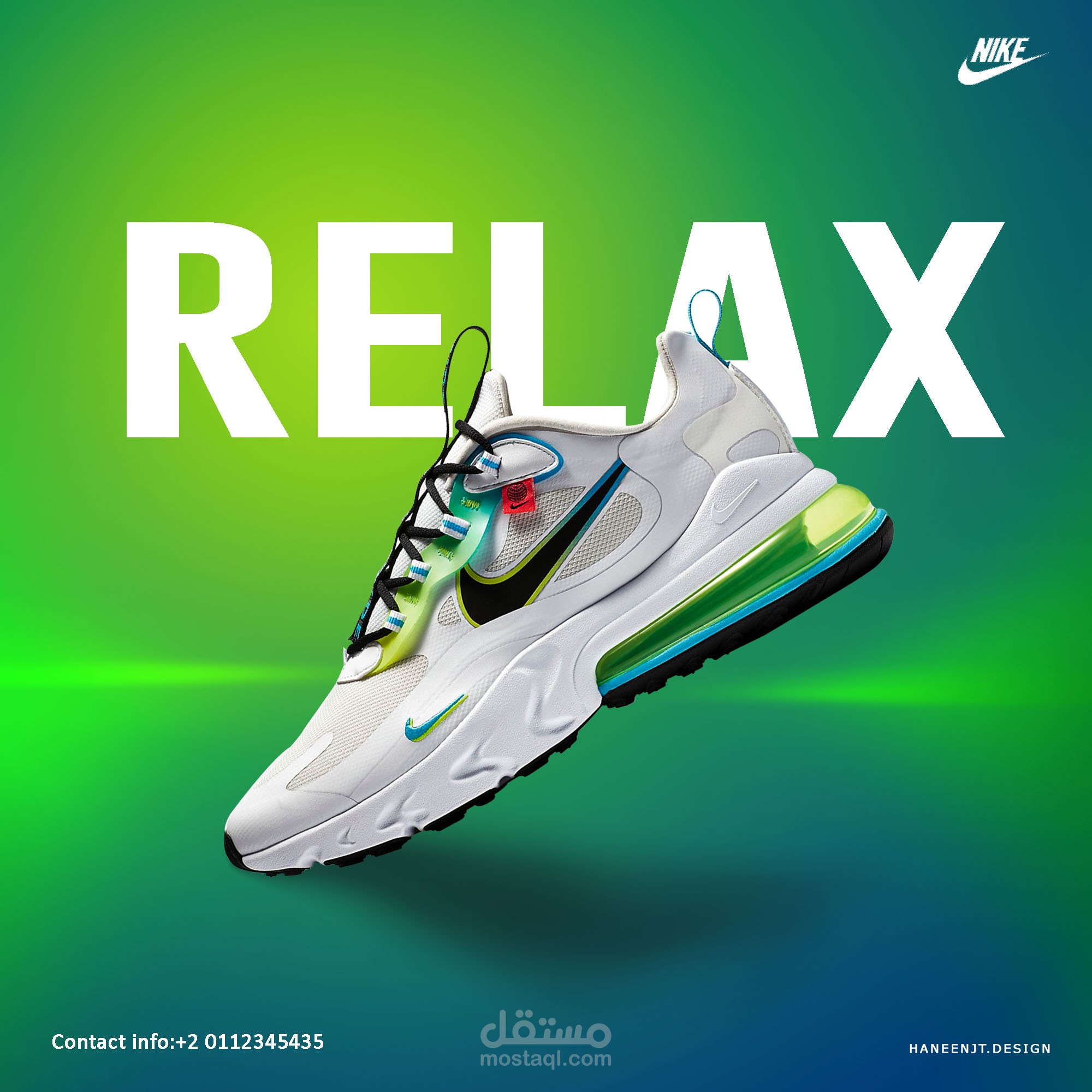 Social media design for Nike