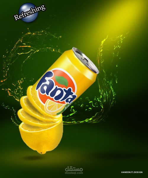 Social media design for Fanta