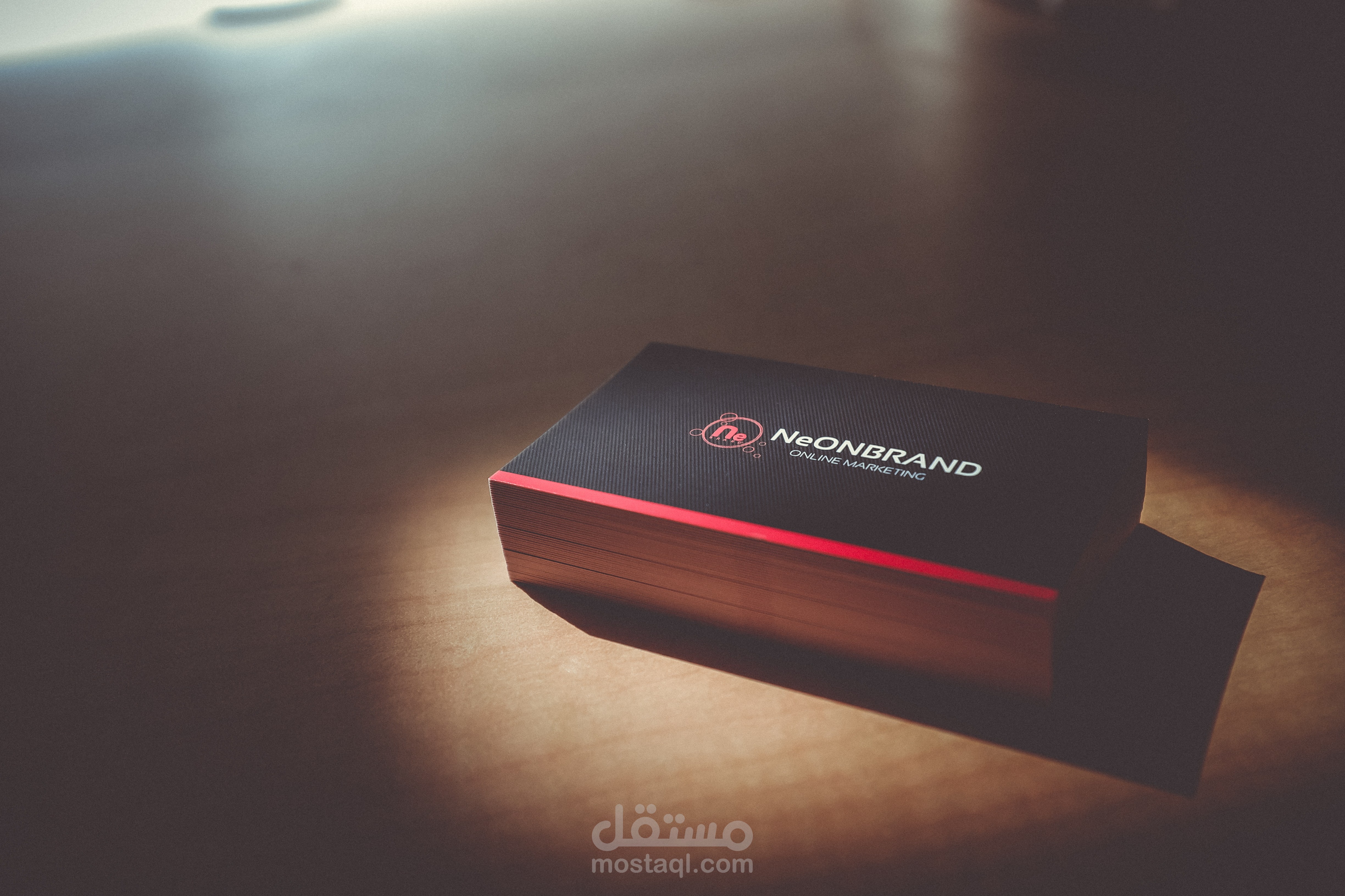 تصميم احترافي لبطاقة عمل business Card design