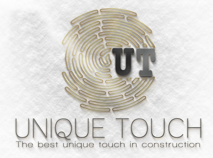 تصميم شعار مؤسسة unique touch   - جدة السعودية