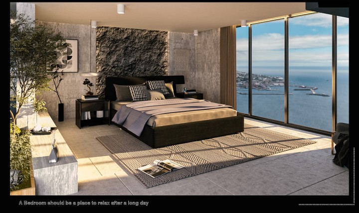 Modern bedroom