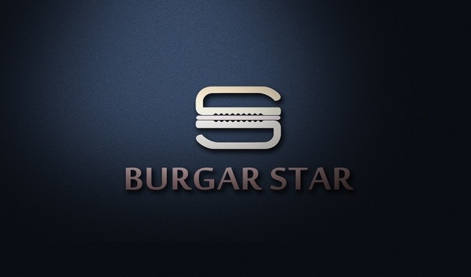 Burger star logo