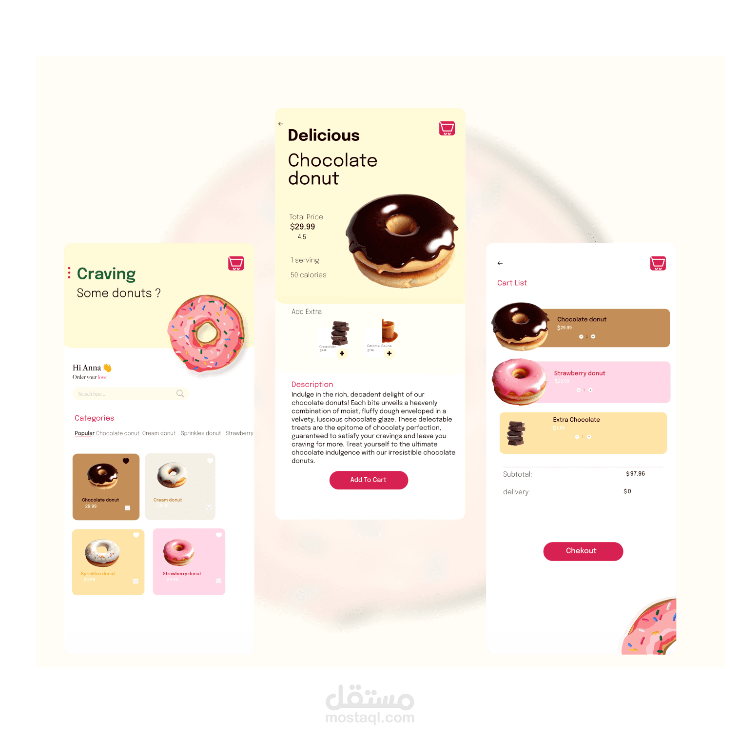 Ui Donuts App