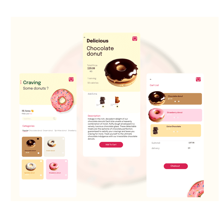 UI Donuts App