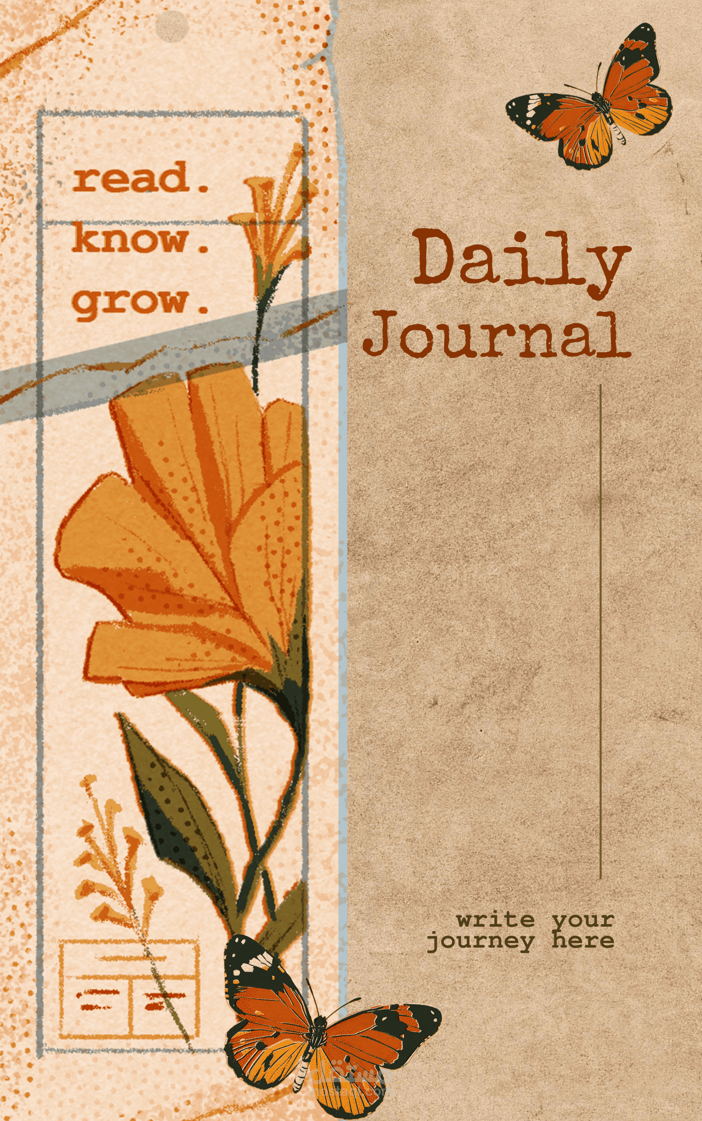 Journal Book Cover 
