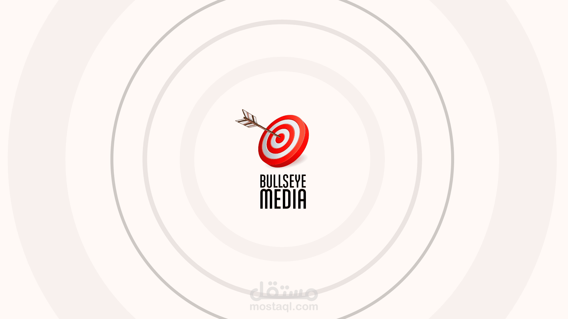 تحريك لوجو Bullseye media